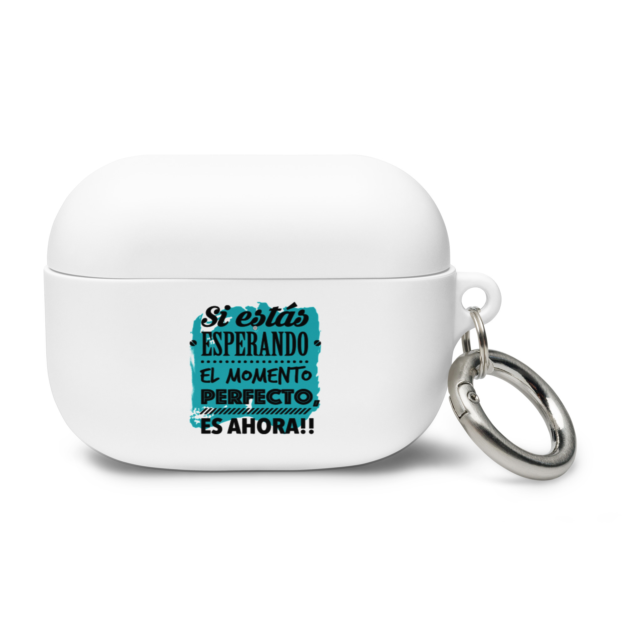 Si estas esperando el momento perfecto es ahora - Funda de silicona para AirPods® - Imagen 3