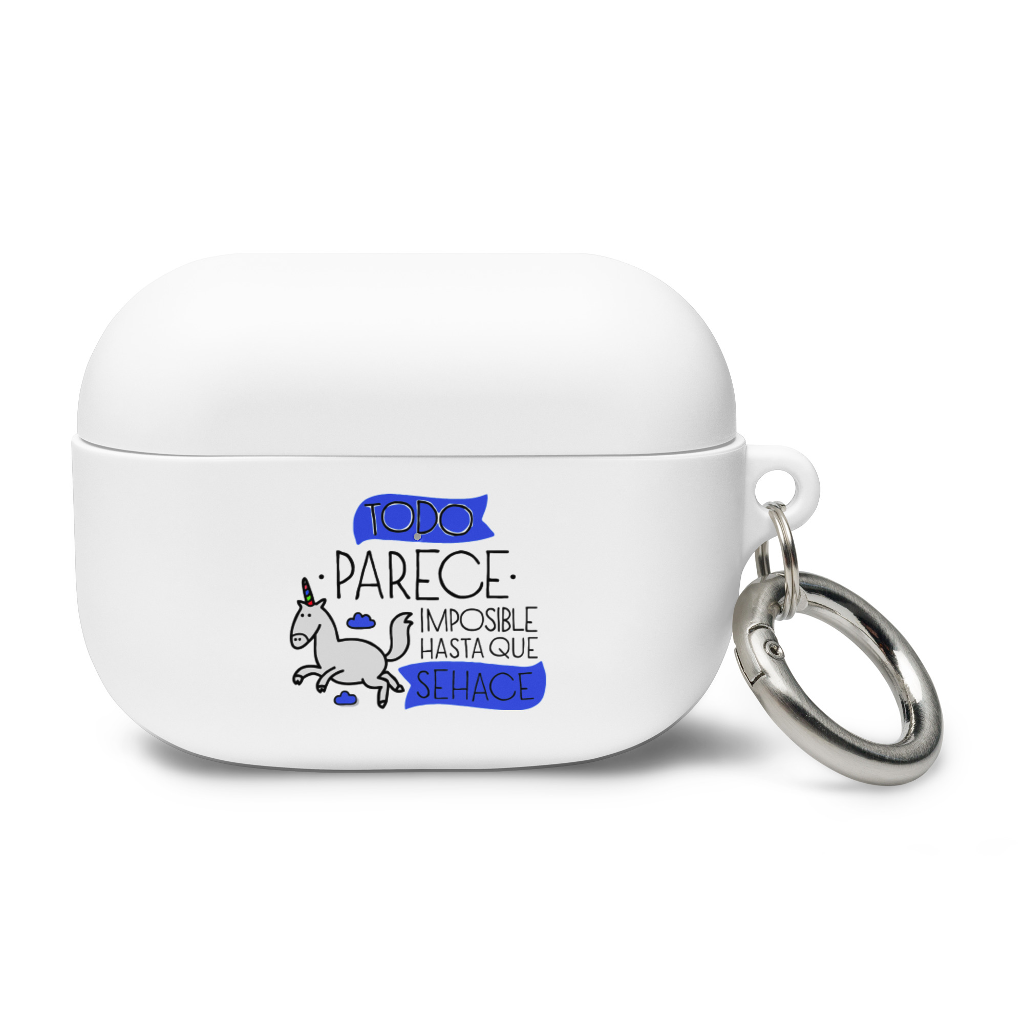 Todo parece imposible hasta que se hace - Funda de silicona para AirPods® - Imagen 3