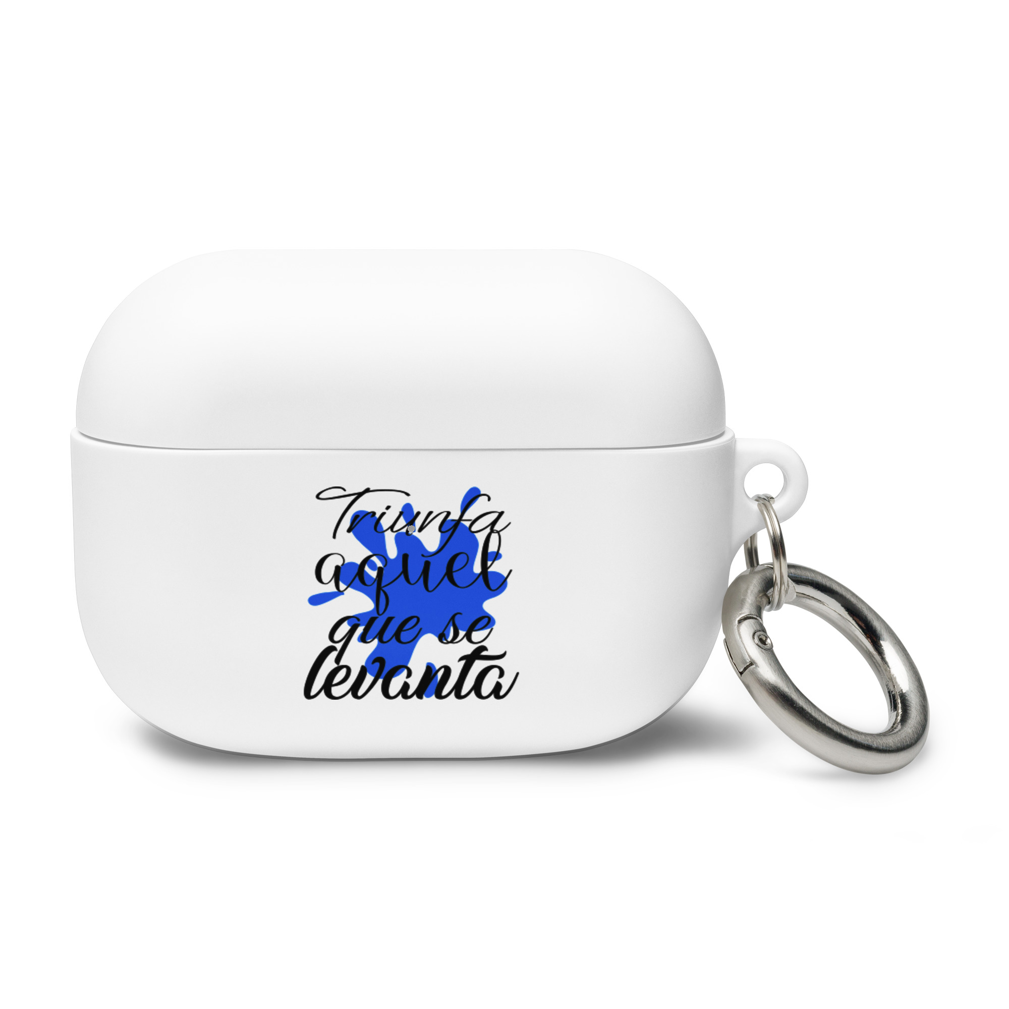 Triunfa aquel que se levanta - Funda de silicona para AirPods® - Imagen 3