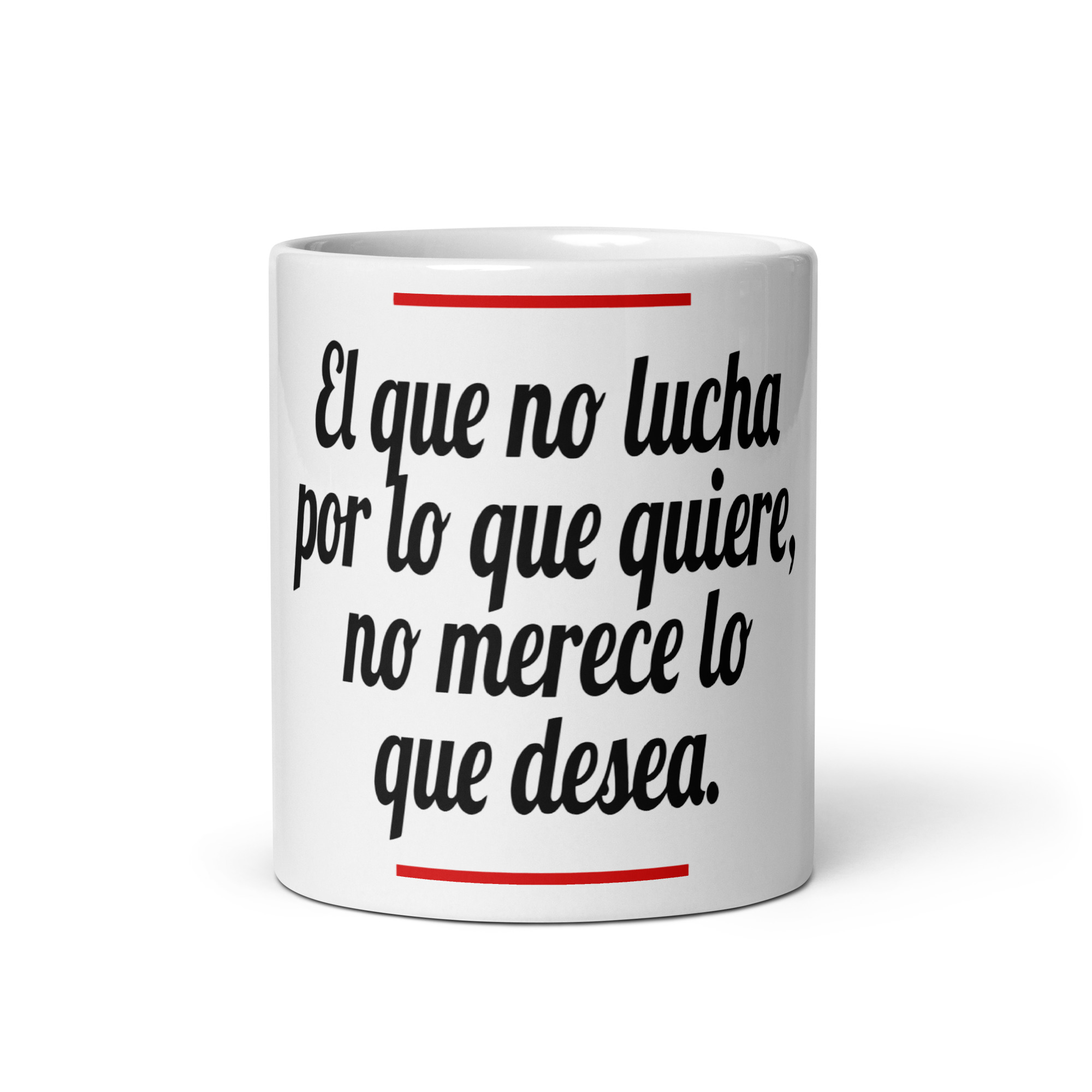 El que no Lucha por lo que Quiere, no merece lo que desea.
