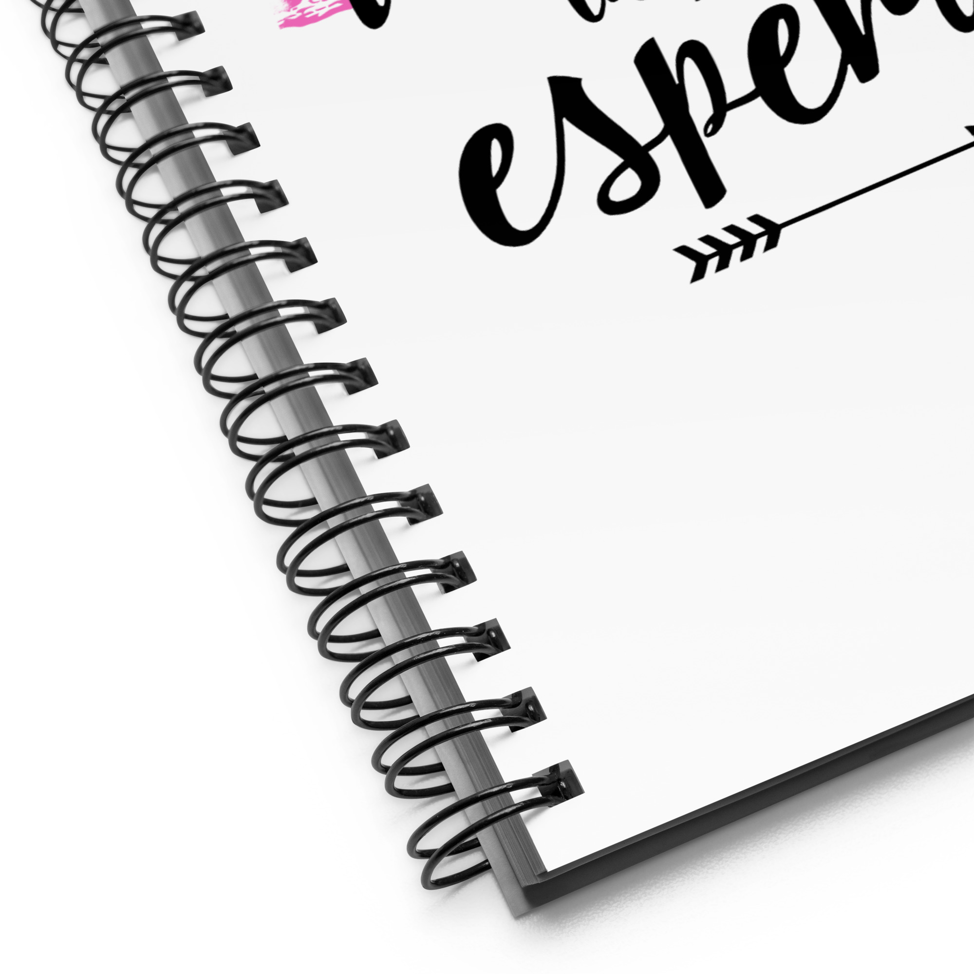 Hay cosas que valen la pena esperar - Libreta de notas con espiral "motivadora" - Imagen 2