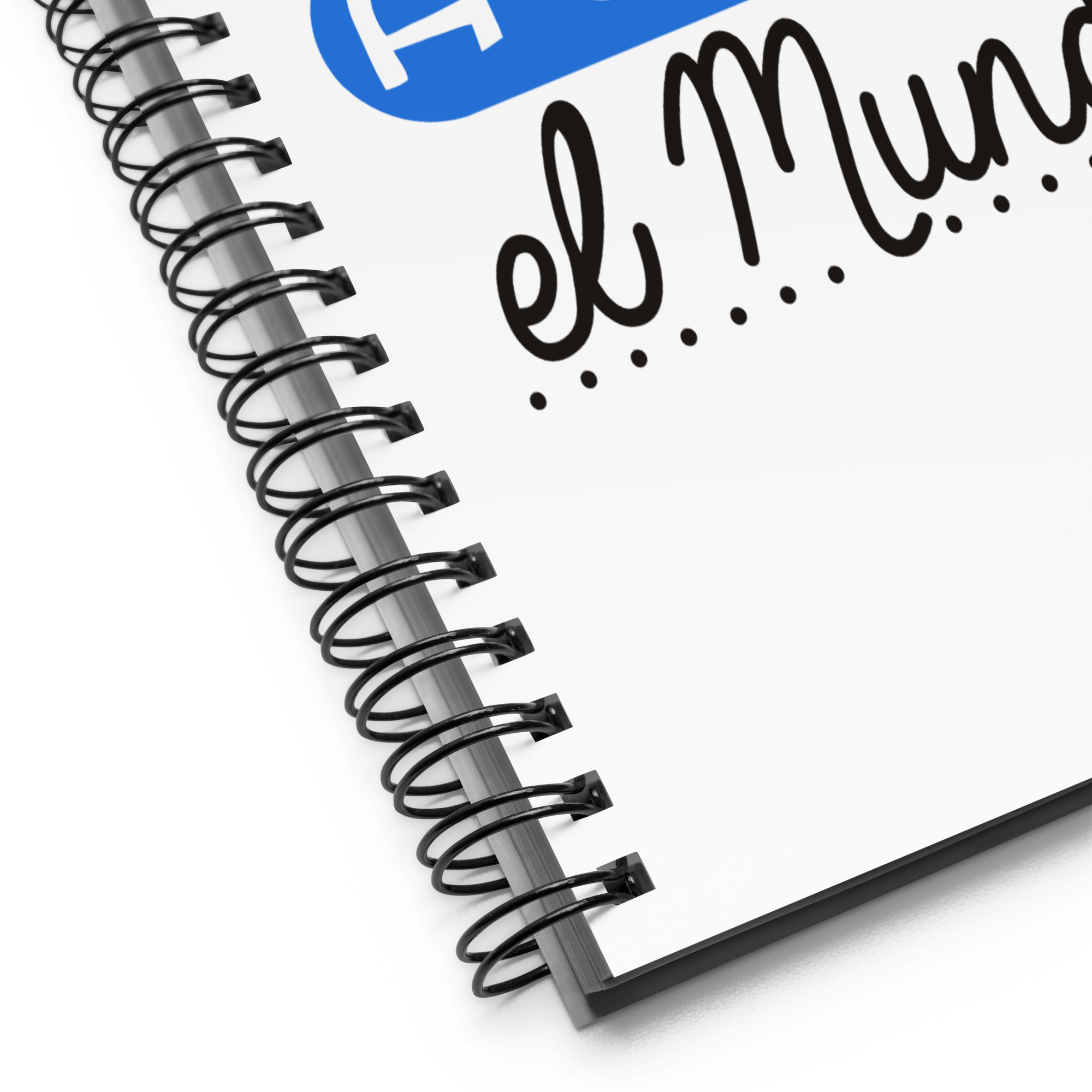 Hoy me voy a comer el mundo - Libreta de notas con espiral "motivadora" - Imagen 2