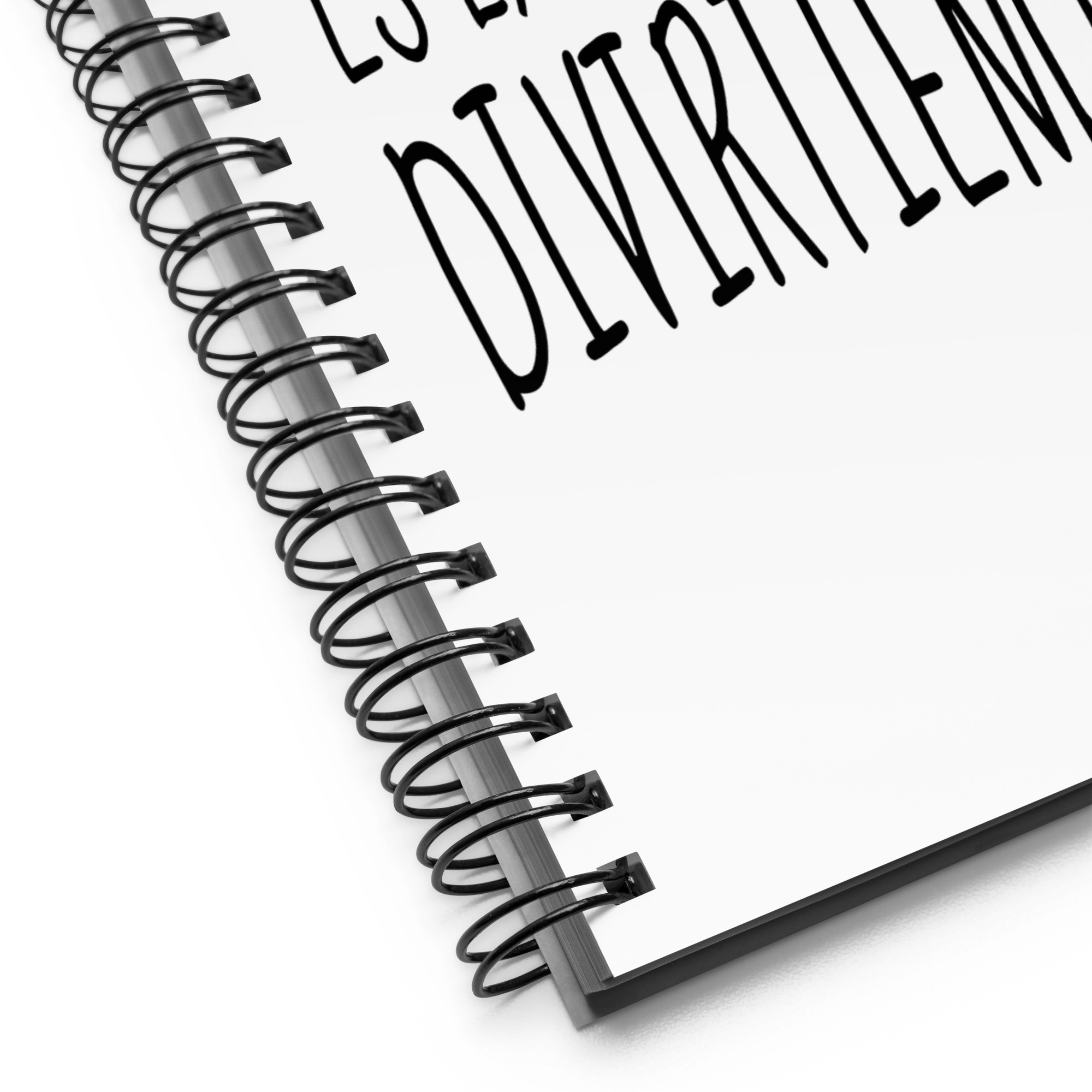 La creatividad es la inteligencia divirtiéndose - Libreta de notas con espiral "motivadora" - Imagen 2