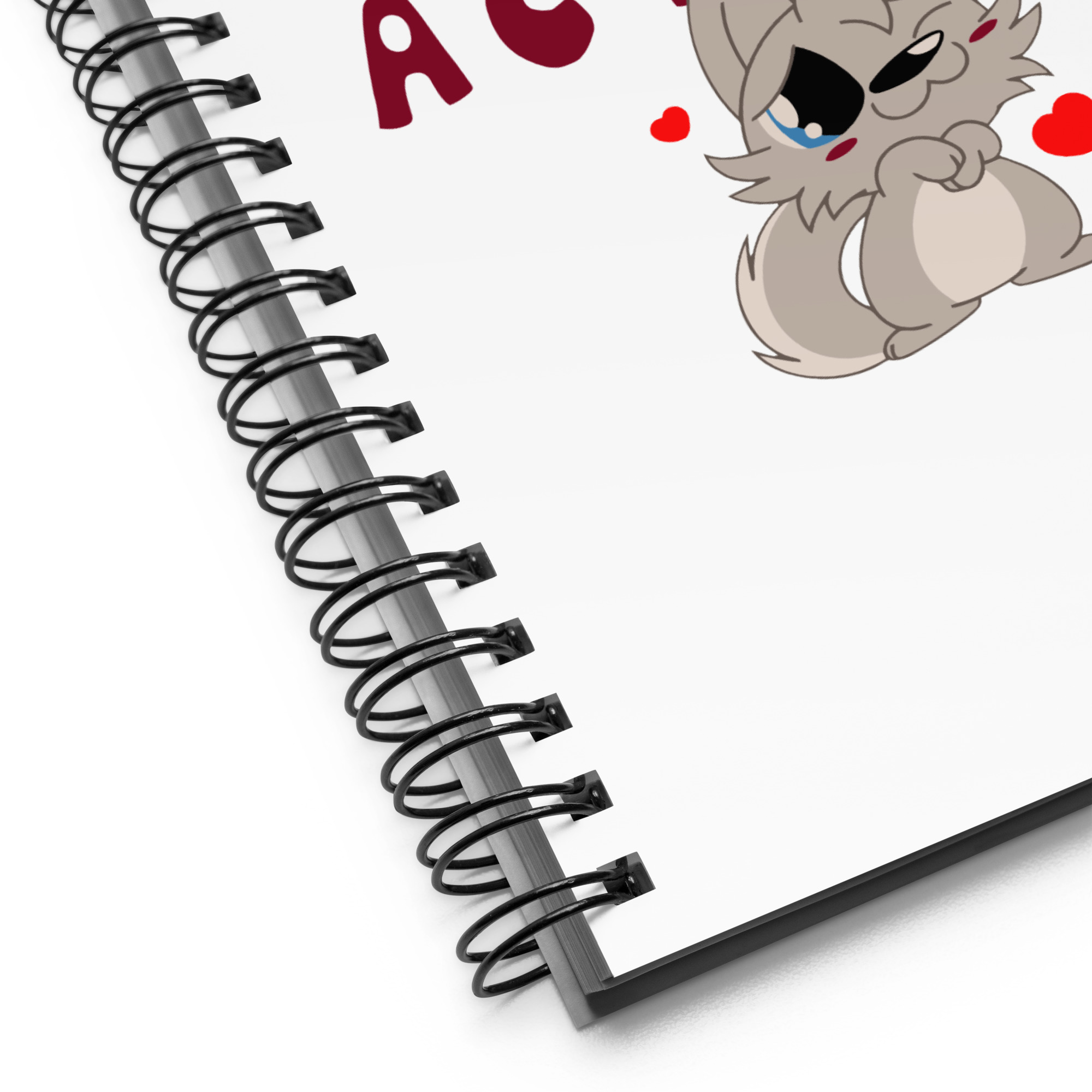 La verdadera belleza es una buena actitud - Libreta de notas con espiral "motivadora" - Imagen 2