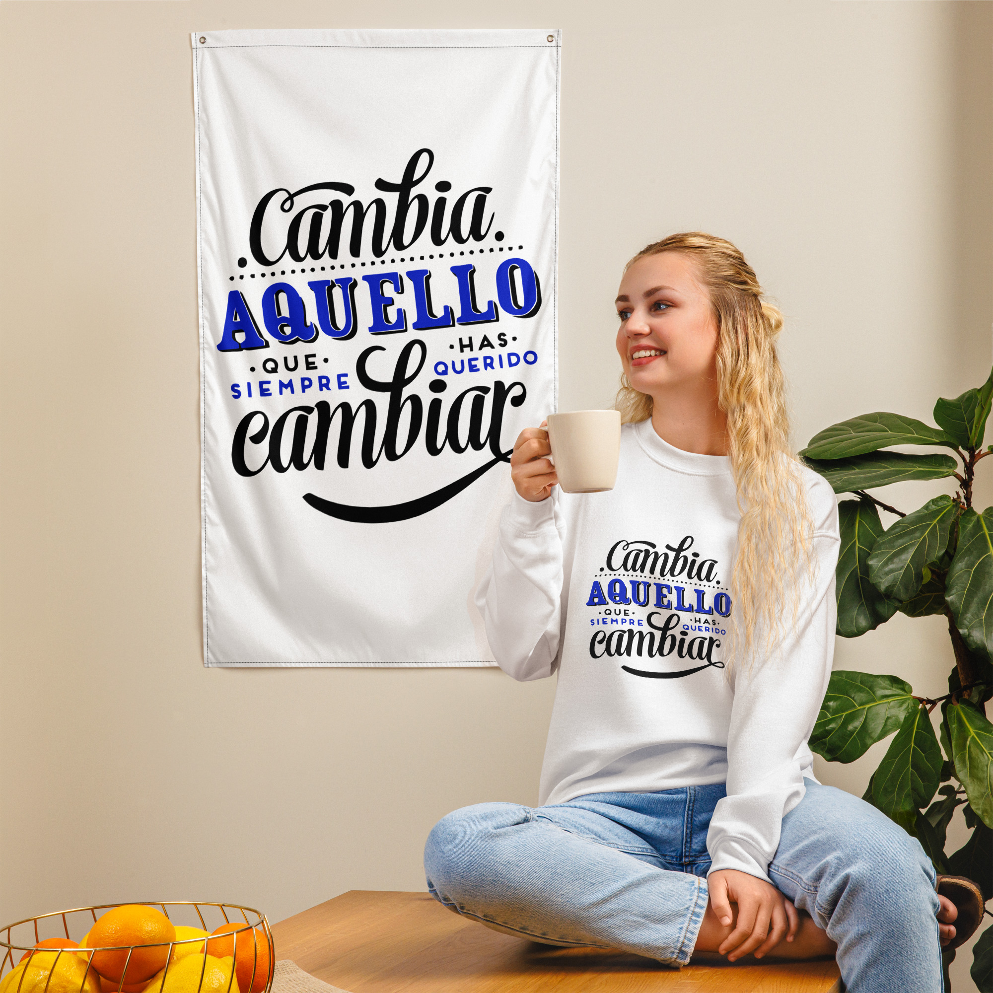 Bandera "Cambia aquello que siempre has querido cambiar" - Imagen 3