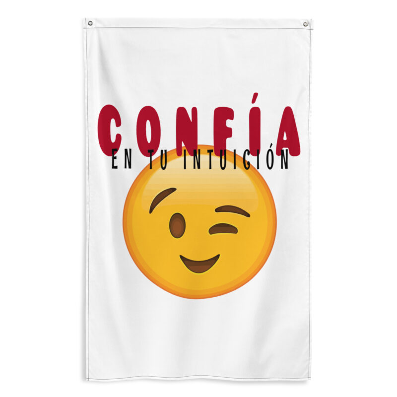 Bandera "Confía en tu intuición"