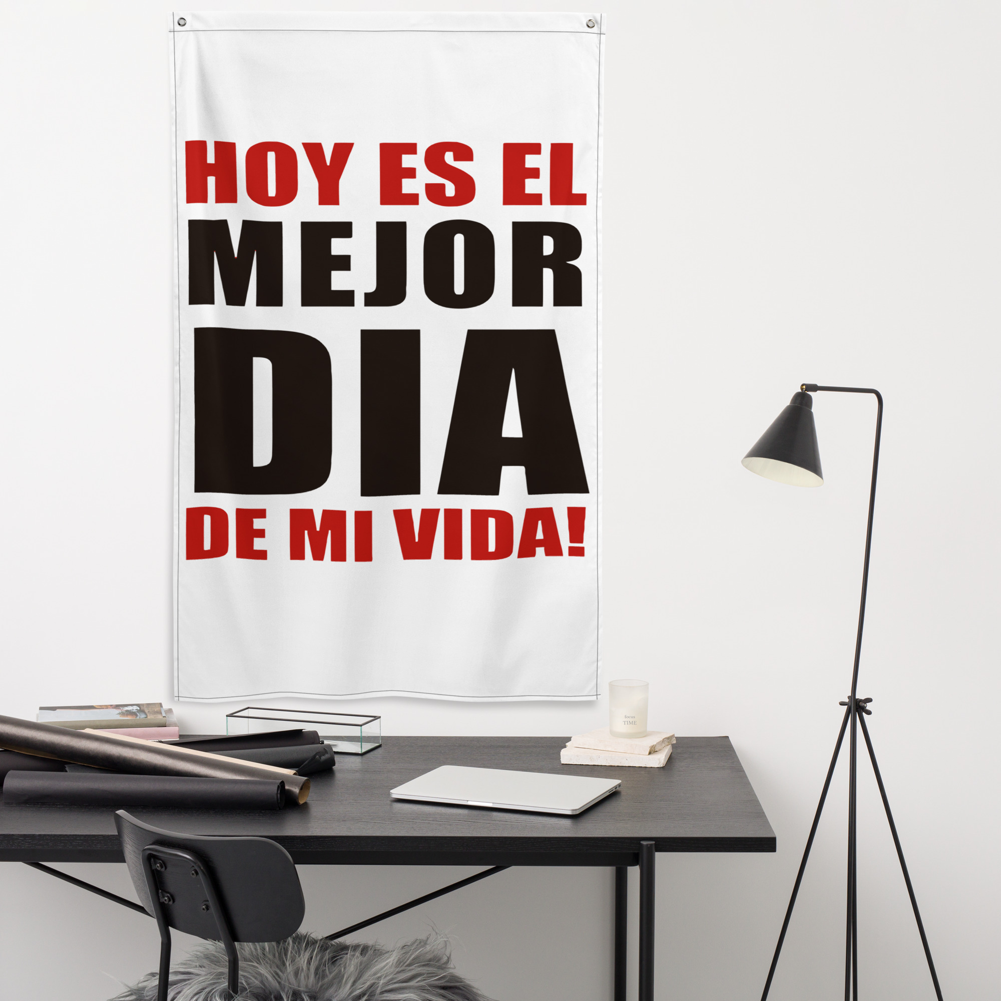 Bandera "Hoy es el mejor día de mi vida" - Imagen 2