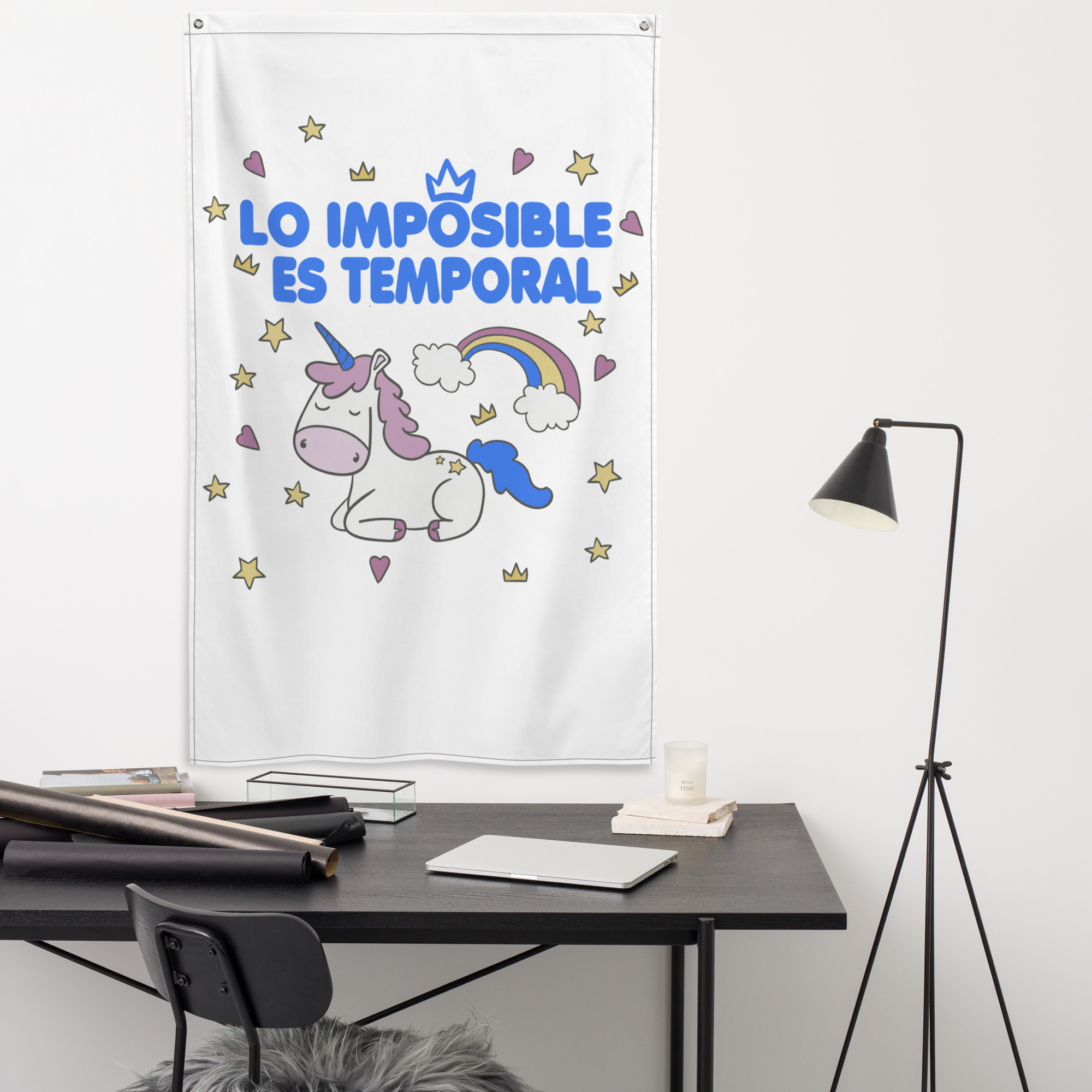 Bandera "!Lo imposible es temporal" - Imagen 2