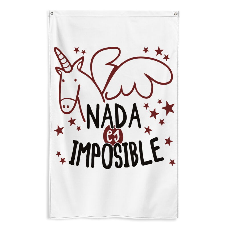 Bandera "Nada es Imposible"