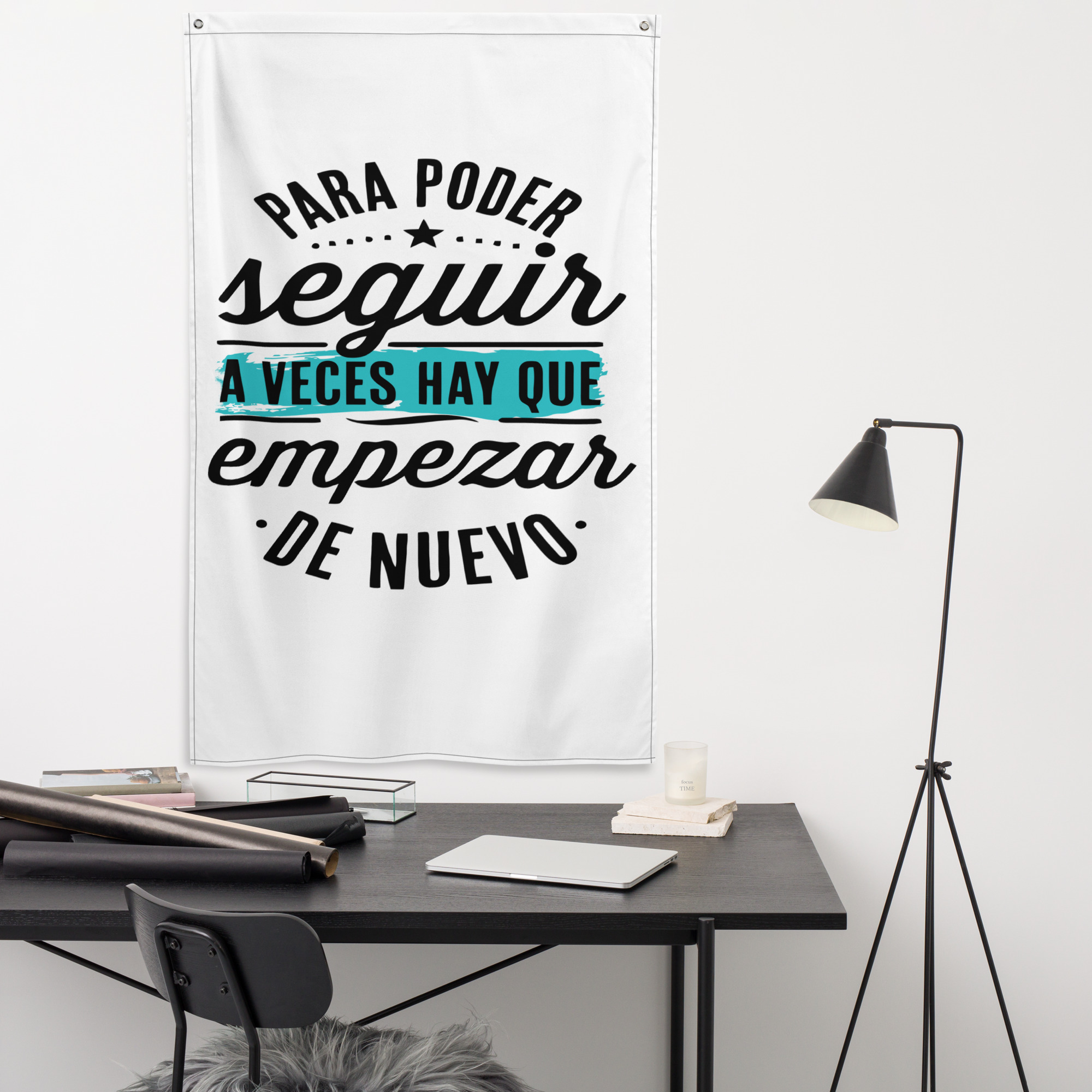 Bandera "Para poder seguir a veces hay que empezar de nuevo" - Imagen 2