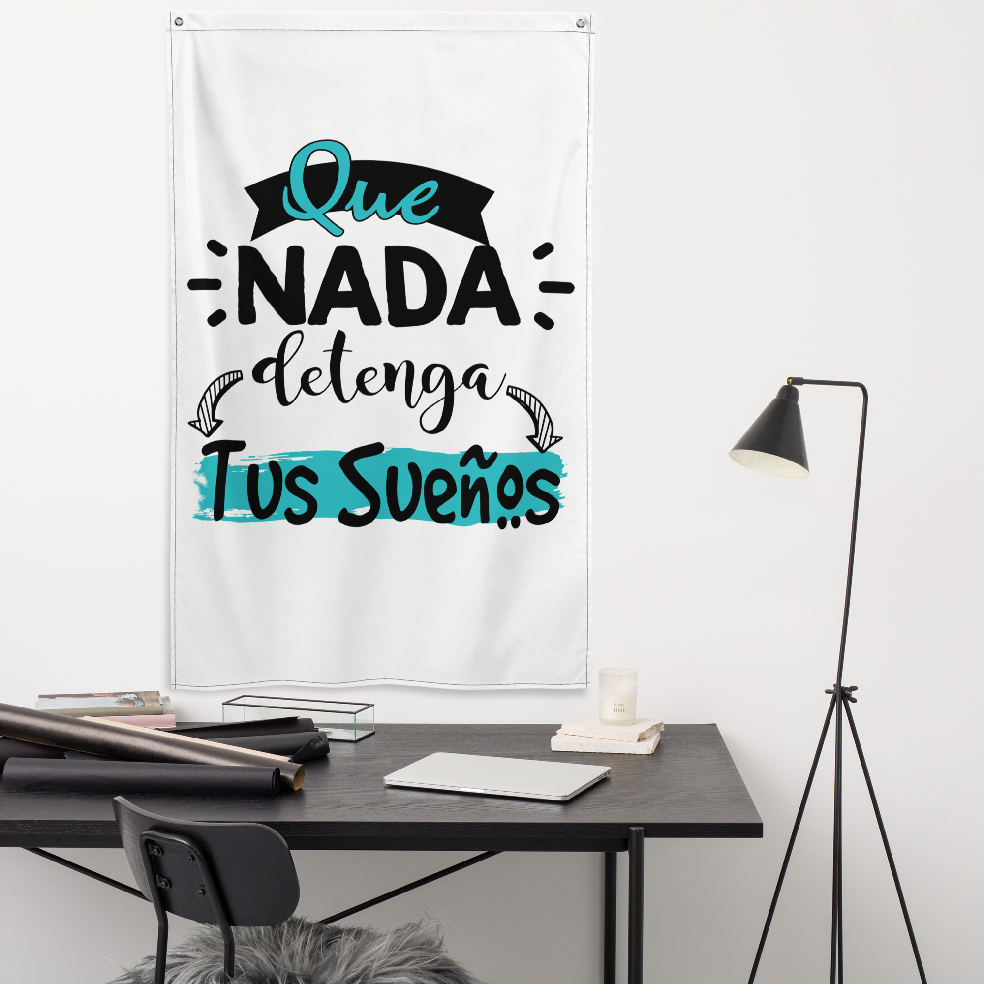 Bandera "Que nada detenga tus sueños" - Imagen 2