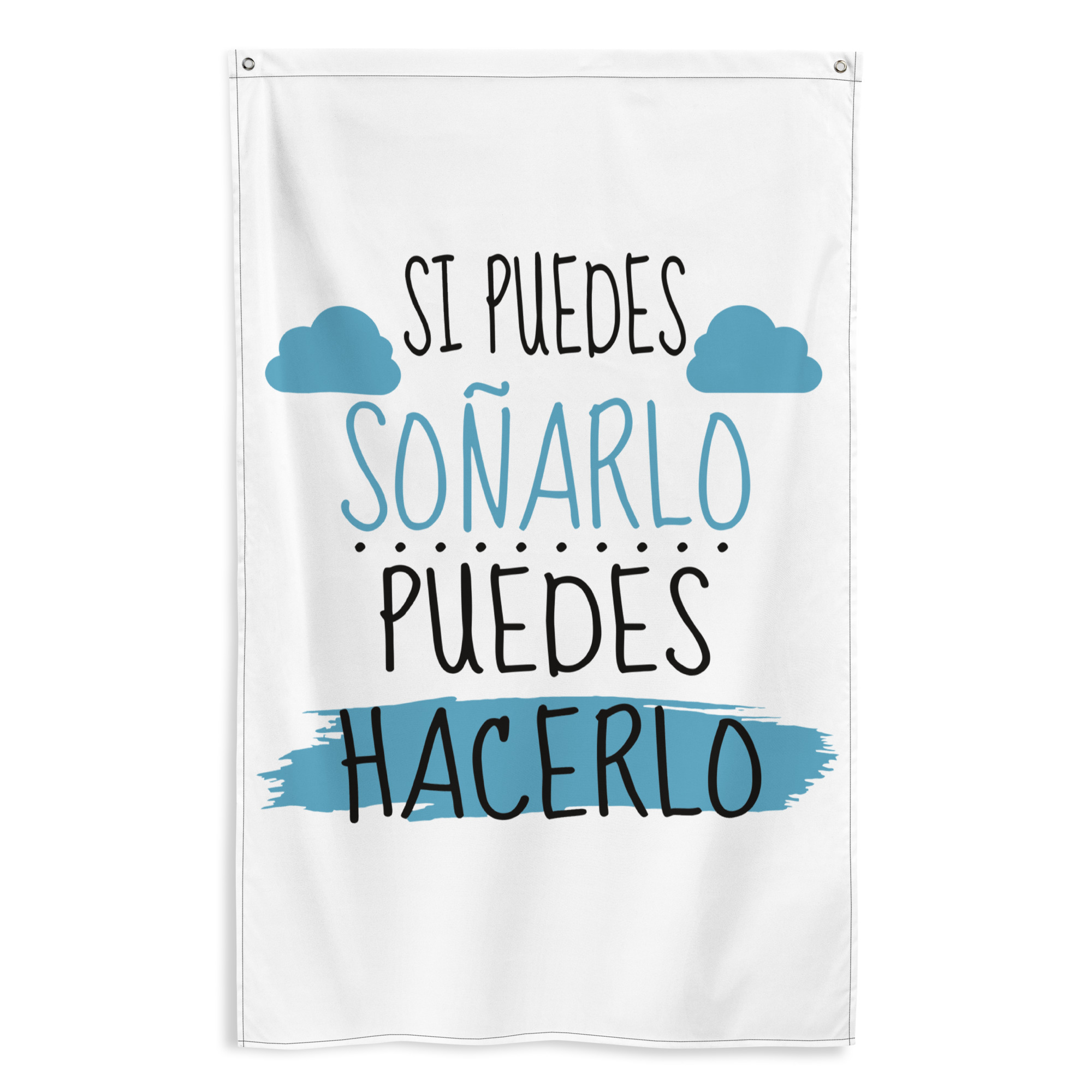 Bandera "Si puedes soñarlo puedes hacerlo"