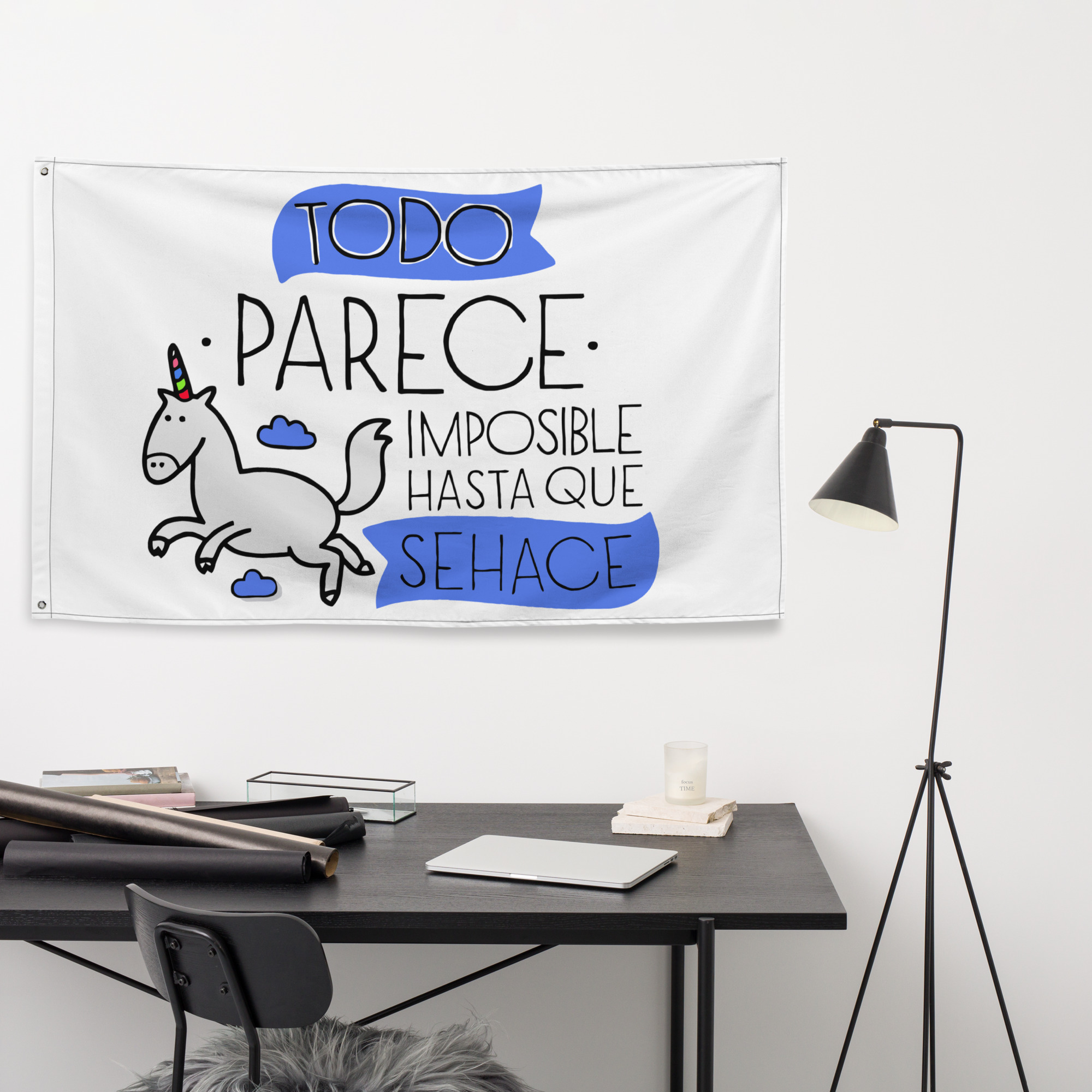 Bandera "Todo parece imposible hasta que se hace" - Imagen 2