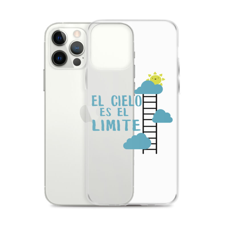 Funda transparente para iPhone® "El cielo es el limite"